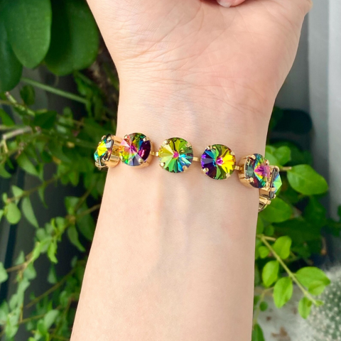 Swarovski Crystal Bracelet | Støtt brystkreft
