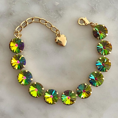Swarovski Crystal Bracelet | Støtt brystkreft