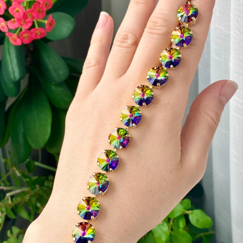 Swarovski Crystal Bracelet | Støtt brystkreft