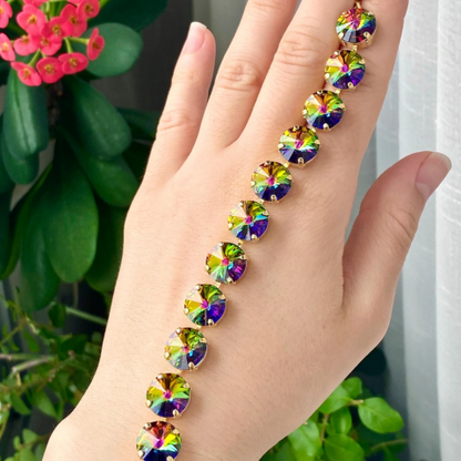 Swarovski Crystal Bracelet | Støtt brystkreft